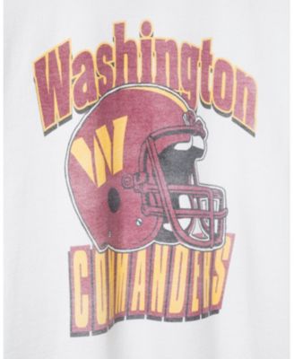  Unisex NFL Washington Commanders Throwback Helmet Flea Market Tee