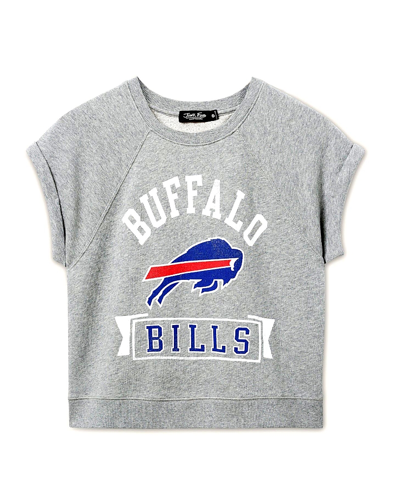 Junk Food Clothing Women's Nfl Buffalo Bills Raglan Fleece Tank