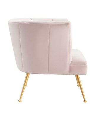  Veronica Channel Tufted Performance Velvet Armchair