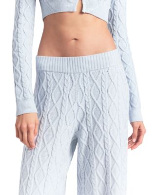 Snow Bunny Cable Knit Pants