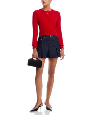 Desi High Rise Jean Shorts in Indigo