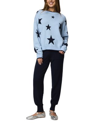 Silvie Star Crewneck Pullover Sweater  