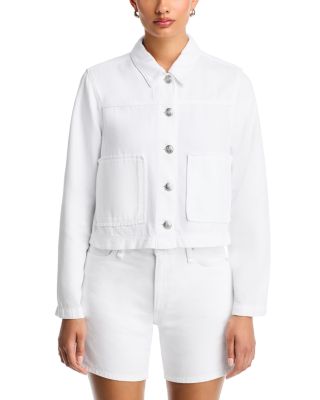 Adrianna Denim Jacket in White