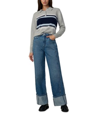 The Long Sleeve Cashmere Polo