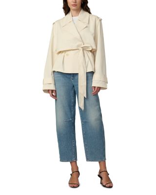 The Liz Cropped Trench Coat
