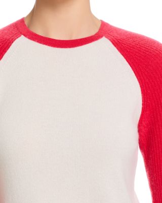Cashmere Baseball Sweater