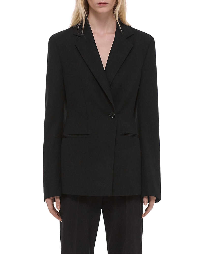 Helmut Lang Gab Wool Blazer