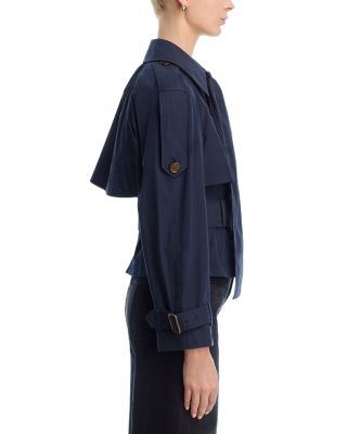 Trerose Short Canvas Trench Jacket