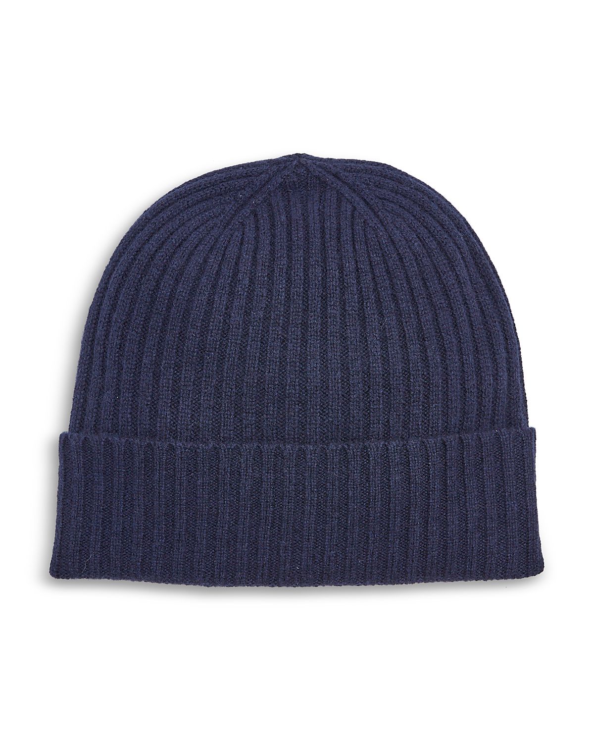 The Men's Store at Bloomingdale's Ribbed Cashmere Cuffed Hat - Exclusive