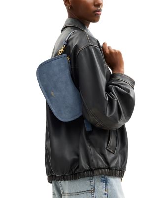 Waverly Small Suede Shoulder Bag