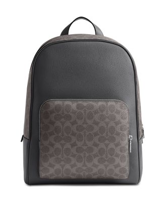 COACH Wade Backpack in Signature Canvas | Bloomingdale's Men
