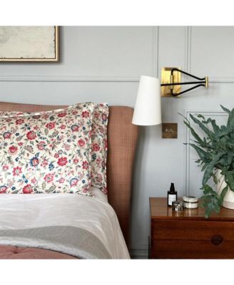  Liberty Fabric Eva Belle Print Silk Pillowcase, King