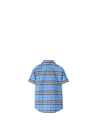 Boys' Check Cotton Oxford Shirt - Little Kid, Big Kid