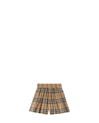 Girls' Check Cotton Shorts - Little Kid, Big Kid