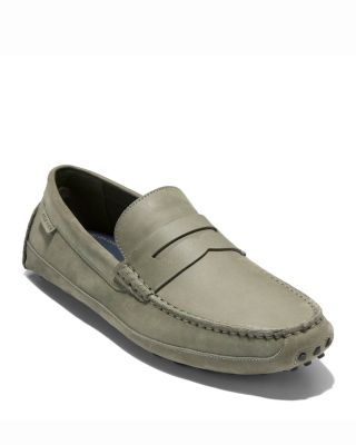Men's Davies Grand Nubuck Leather Driving Loafers
