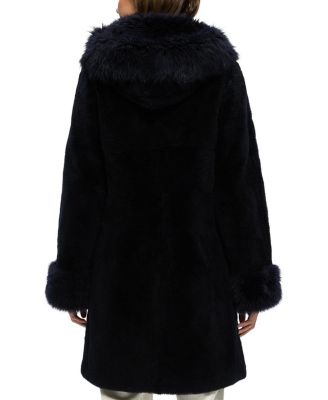  Sheared Cashmere Goat Parka