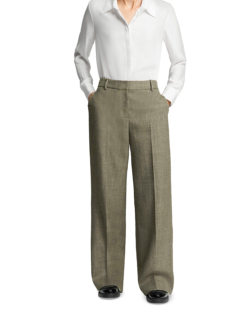 Argent Soho Wide Leg Pants In Gray