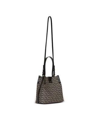 Release Bucket Bag in Jacquard and Calfskin