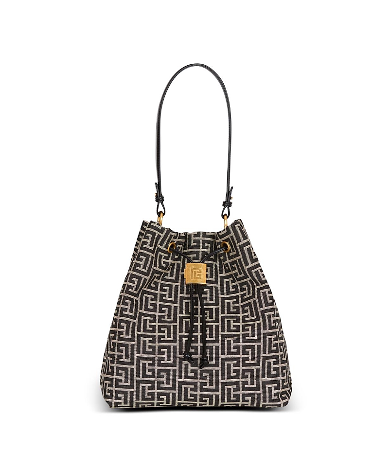 Balmain Pulse Monogram Jacquard Backpack