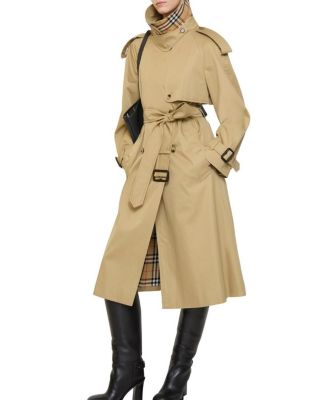 Long Gabardine Fitzrovia Trench Coat