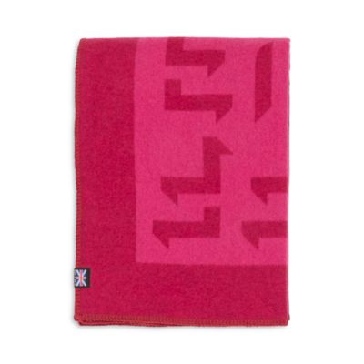 Expletive Merino Wool Fleece Throw