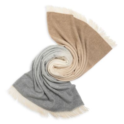 Whisper Ombr&eacute; Merino Wool Throw