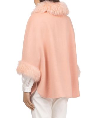  Select Wool Cape with Select Lamb Collar and Cuffs