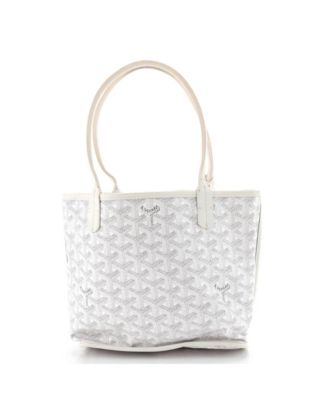 Mini Anjou Reversible Tote Coated Canvas