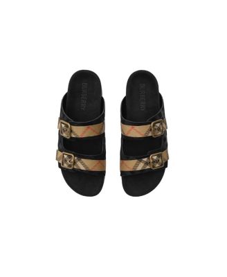  Men's Check Suede Urchin Sandals