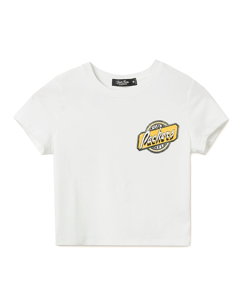 Junk Food Clothing Women's Nfl Green Bay Packers Cheers Baby Tee