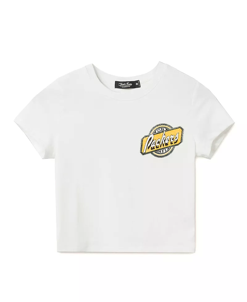Junk Food Clothing Women's Nfl Green Bay Packers Cheers Baby Tee
