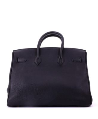 Birkin 35 Handbag Black Togo with Gold Hardware