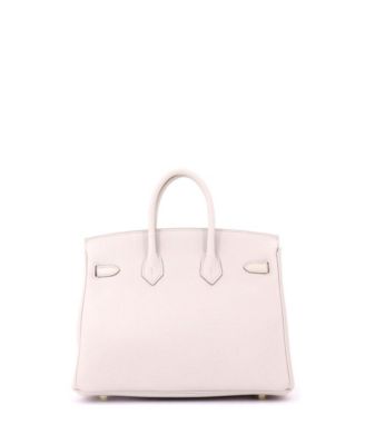 Birkin 25 Handbag Light Togo with Gold Hardware