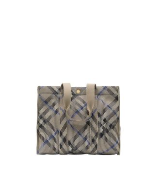  Medium Check Knitted Tote