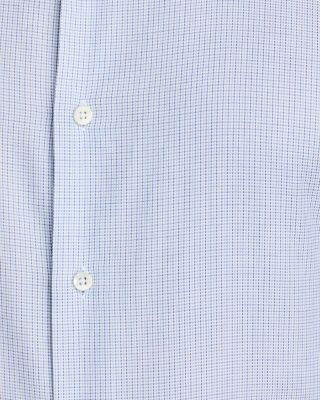 Regular Fit Micro Check Dress Shirt 