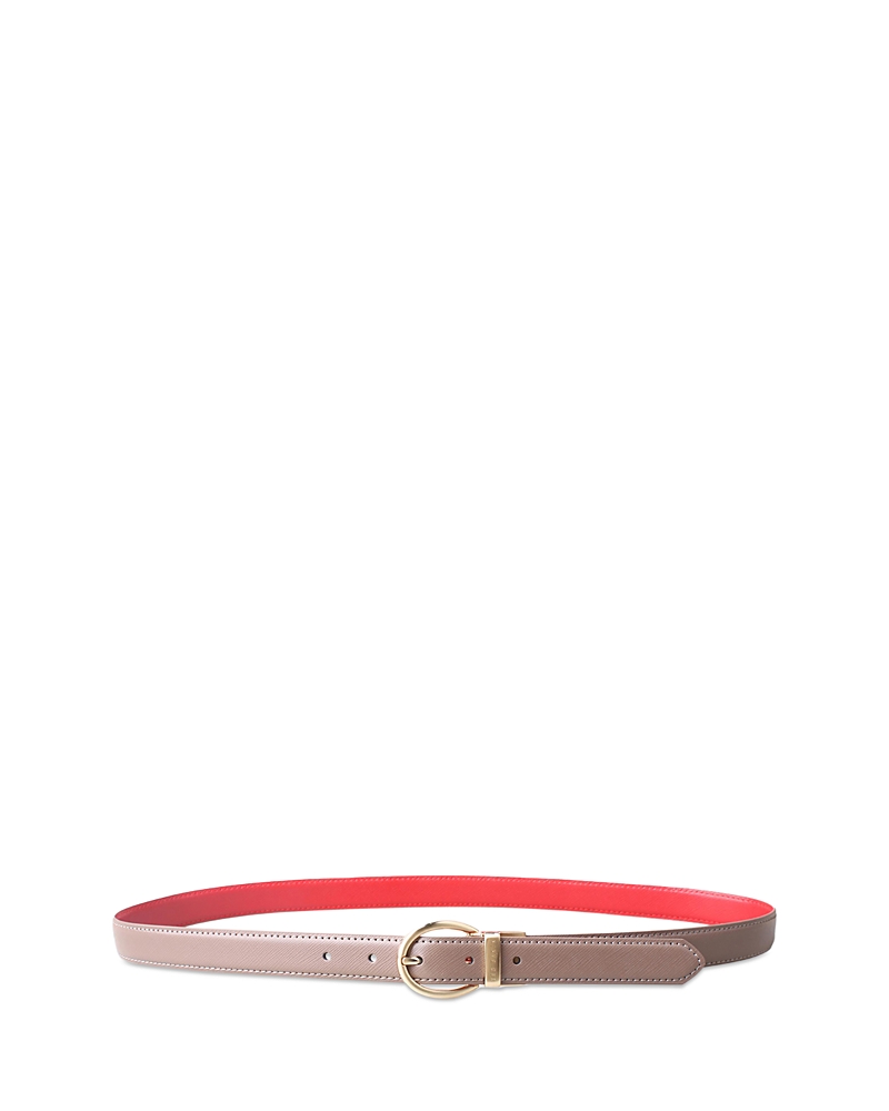 Ted Baker Women's Rondelle Reversible Textured Leather Belt