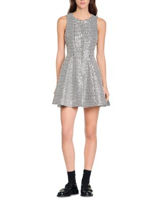 Tweed & Sequin Short Dress