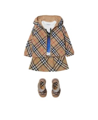 Boys' Reversible Check Cotton Blend Jacket - Baby, Little Kid