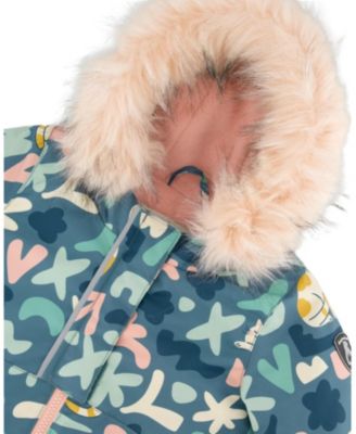  Girls' Two-Piece Play Snowsuit - Baby, Little Kid