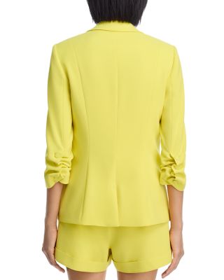 Khloe Ruched-Cuff Blazer
