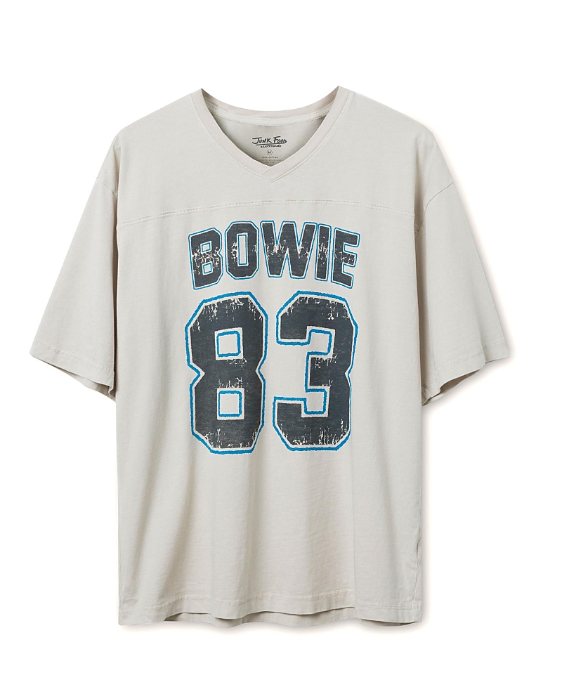 Junk Food Clothing Unisex David Bowie '83 Hockey Tee