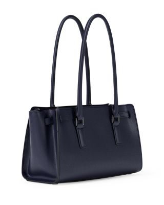 Hamilton Moderne Small Leather Satchel