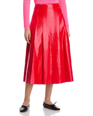 Faux Leather Maxi Skirt