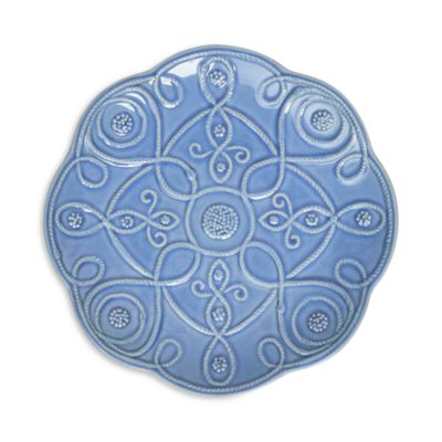 Jardins du Monde Assorted Dessert/Salad Plates, Set of 4