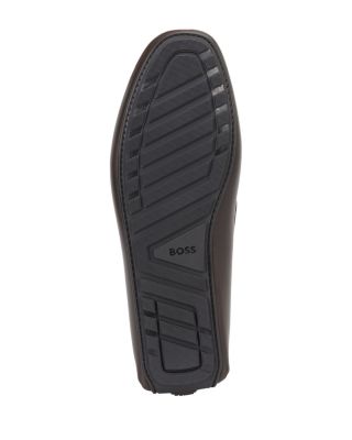 Men's Noel Dark Brown Leather Moccasins 