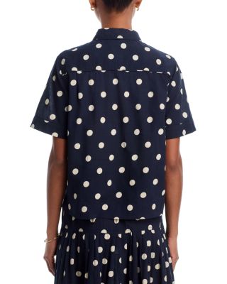 The Messenger Polka Dot Top