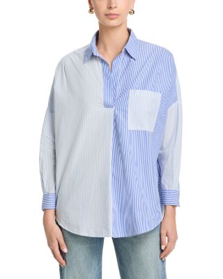 Striped Popover Shirt
