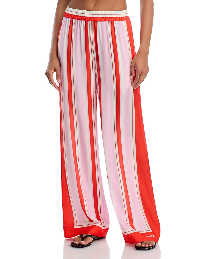Simkhai Zuna Straight Leg Pajama Pants