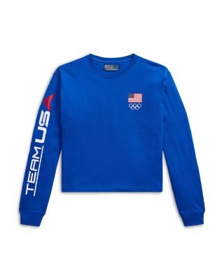 Team USA Cotton Jersey Long-Sleeve Tee
