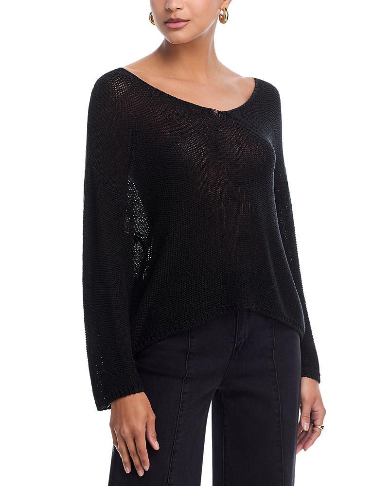 L'Agence Ethan V Neck Sweater